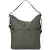 KCB Borsa-zaino doppio | Versatile e pratico | Molteplici tasche con cerniera | Materiale resistente | Maniglie regolabili | 100% vegano, Kaki, 6 cm de ancho x 33 cm de largo x 35 cm de alto