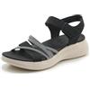 Meik Mangni Sandali Donna Estive Nero 39 EU