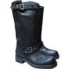 Generic MAROS STIVALE BIKER IN VITELLO INGRASSATO NERO BUTTERO STIVALE DA DONNA E RAGAZZA FATTO A MANO IN ITALIA. NUMERAZIONE DAL 35 AL 41