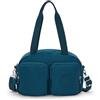 Kipling Cool DEFEA, Bagaglio a Mano Unisex-Adulto, Cosmic Emerald, Taglia Unica