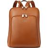 BOSTANTEN Zaino in Vera pelle di Donna Borse a tracolla da viaggio Fashion Casuale Zainetti Scuola Marrone