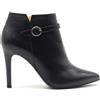 Nero Giardini I308612DE Tronchetti Donna in Pelle - Nero 40 EU
