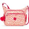 Kipling Gabbie, Borsa a Tracolla Media, Latin Cheetah (Rosa)