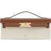 JW PEI Bria Borsa a Mano Da Donna-Structured Tela Marrone