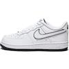 Nike Scarpe Force 1 Low PS per ragazzi, Bianco/nero, 13 Little Kid