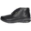Valleverde Vl53823p Polacchini Scarpe Uomo Vera Pelle Nero Valletex Impermeabili, 45
