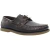 Lumberjack Navigator: Uomo, Mocassino, Marrone Scuro, Certificata Lwg Pelle Finitura Cerata Pelle- 41