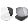 Mryok 2 paia di lenti di ricambio compatibili con Ray-Ban Meta Wayfarer RW4006 50 mm - Opzioni