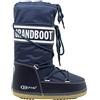 Kefas Grandboot Doposci Boot Uomo Donna Bambino Blu Taglia 23/25