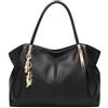 Pahajim Borsa Spalla Donna Grande PU Pelle Morbida Borsa a mano Elegante | Borse Tote Capiente Impermeabile per lavoro,shopping,viaggi e uso quotidiano