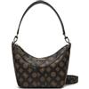 GUESS Dorys Luxury Satchel Mocha Logo