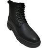Valleverde Stivaletti Uomo 36887 in Pelle Nero Modello Casual. Una Calzatura Comoda Adatta per Tutte Le Occasioni. Autunno-Inverno 2022. EU 42