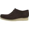 Clarks ORIGINALS Wallabee, Scarpe con Lacci Unisex-Adulto, Marrone Scuro Camoscio, 43 EU