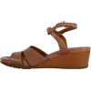 Geox Sandalo da donna D MarYKARMEN A Wedge Sandal, DK Skin, 37 EU, Dk Skin, 37 EU