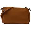 SH Leder Jennie G323 - Borsa a tracolla in vera pelle, 23 x 13 cm