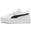 Puma Karmen II L, Scarpe da Ginnastica Donna, Puma White Puma Black Puma Silver, 39 EU