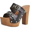 Uwdiohq Décolleté Con Tacco Medio Da Donna Sandali Plateau Scarpe Festa Pompe Ufficio Abito A Sandalo Azzurro Estive Scarpa Estiva In Blu Espadrillas Zeppa Eleganti Bassi Anatomici Ciabatte