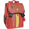 Franco Cosimo Panini FERRARI KIDS - Zaino Scuola Ufficiale Ferrari, Zaino Bambini e Ragazzi, 2 Ampi Spazi Centrali, Tasche Frontali e Laterali, Spallacci Regolabili e Imbottiti, Schienale Imbottito, 29x41Hx13,5 cm, Rosso