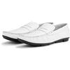 Ducavelli Artsy - Scarpe casual da uomo, in vera pelle, mocassini Rog, bianco, 44.5 EU