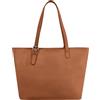 SKYLE Borsa Tote Shopper da Donna in Vera Pelle Morbida alla Moda con Manici Regolabili, Designed in Italy, Spaziosa e Funzionale