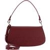 Coccinelle Pelle borsetta borsa a tracolla Myrtha Maxi Log Mini Crossbody Bag Ribes mirtillo