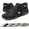 Overhil1s Stivali alti in pelle fatti a mano italiani, scarpe Beck Outdoor impermeabili leggeri antiscivolo Comfort unisex for escursionismo campeggio e guida Stivali Chukka alti for tutte le stagioni Scarpe