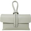 Chicca Borse Borsetta Pochette da Donna in Pelle Dollaro