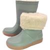 BOATILUS smelly welly Boatilus Seals Stivali Antipioggia Bambini, Galosce, Stivali da Giardino - 100% Impermeabili, in Gomma Profumata, antiscivolo PastelGreen 22