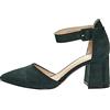 Rio Fiore Scarpe con Tacco, 7 cm Tacco Largo, Décolleté Donna, Nero/Beige/Fucsia/Viola/Rosso/Bordo/Blu/Bianсhe/Verde/Grigie/Vernice, Tessile/Similpelle, Cinturino alla Caviglia, H1877-A0142