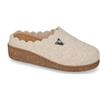 Valleverde Ciabatte da Donna in Lana Cotta con Plantare Estraibile, 55180 (Beige, Sistema Taglie Calzature EU, Adulto, Numero, Media, 37)