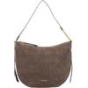 Coccinelle Pelle borsa a tracolla Priscilla Su. Dr Shoulderbag Warm Taupe grigio talpa