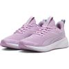 PUMA Scarpe da Running Flyer Lite 4 per Ragazzi 36, Mauve Glow Aqua White Pink Blue