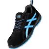 ACE Aurora Scarpe da Lavoro per Donna - Scarpe di Sicurezza Sportive per Il Lavoro - S1 Sra - Nero/Blu - 41