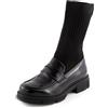 Toocool Mocassini Donna Stivaletti College con calzino Elastico CH2310 [38,Nero]