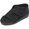 OrtoMed Scarpe Ortopediche Donne Uomo Larghezza Regolabile Strappo 36-46 EU (41, Nero 649)
