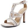 QUEEN HELENA Sandali Eleganti T-bar con Tacco Alto Donna S3003