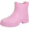Generico Stivali di Gomma Donna, Impermeabili Galosce Comode Scarpe Rain Boots Antiscivolo Stivaletti Scarponcini Antipioggia Stivali Gomma Unisex Calosce Scarponi da Lavoro Pesca per La Pioggia
