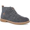 Evoga Scarpe polacchine uomo scamosciate calzature inglesine casual eleganti
