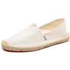 Altxic Espadrillas Piatte da Uomo Tela con Punta Chiusa e Slip on 45 EU Treccia Beige