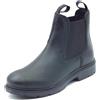 Lumberjack Michiel SWH8513 Total Black Scarponcini Beatles per Donna in pelle