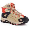 KIMBERFEEL KANGRI, Scarpa da Trekking Alta, con Fodera in Membrana Kimbertex (Impermeabile) Unisex-Bambini, Duna, 26 EU