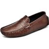 CZHIHANEG Loafer-Scarpe da Uomo in Pelle Scamosciata Penny Loafers Comfort Driving Shoes Mocassini Fatti a Mano Slip On Driving Business Shoes in Taglie38-49 EU