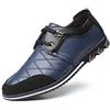 Moodeng Scarpe Casual in Pelle da Uomo Scarpe Brogue Scarpe Eleganti Oxford da Lavoro Moda Formale Punta a Punta Stringate Selvaggio Leggero Piatto Grande Taglia Nero