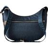 Borbonese Donna Borsa A Tracolla 934107I15 Poliestere Blu Taglia Unica