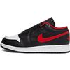 Jordan Scarpe da Ginnastica Air 1 Low Uomo (Nero/Bianco)