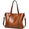 DEERWORD Donna Borse a Spalla Borsa a Tracolla Elegante Grandi Firmate Marca Mano Antifurto PU pelle 5399 1 pz Marrone