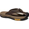 Rivccku Sandali Infradito da Uomo con Punta Chiusa Flip Flops da trekking in Pelle Scarpe da spiaggia da pescatore Sandali estive impermeabili