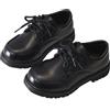 JokeLomple Scarpe Eleganti da Ragazzo, Classiche, comode, con Punta a Coda di Rondine, con Lacci, Eleganti, per la Scuola, Il Matrimonio, Le Feste, Abbigliamento Casual
