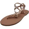 Uwdiohq Sandali Leggeri Con Fibbia A Tacco Basso Suola Per Commercio Estero Di E Americana Da Donna Ciabatte Mare Chiuse (Rose Gold, 38) Infradito Estive Comode Sandalo Nero 37 Spiaggia Cuoio