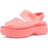 Crocs Soho - Sandali da donna con cinturino a Y, Guava smerigliata, 38 EU